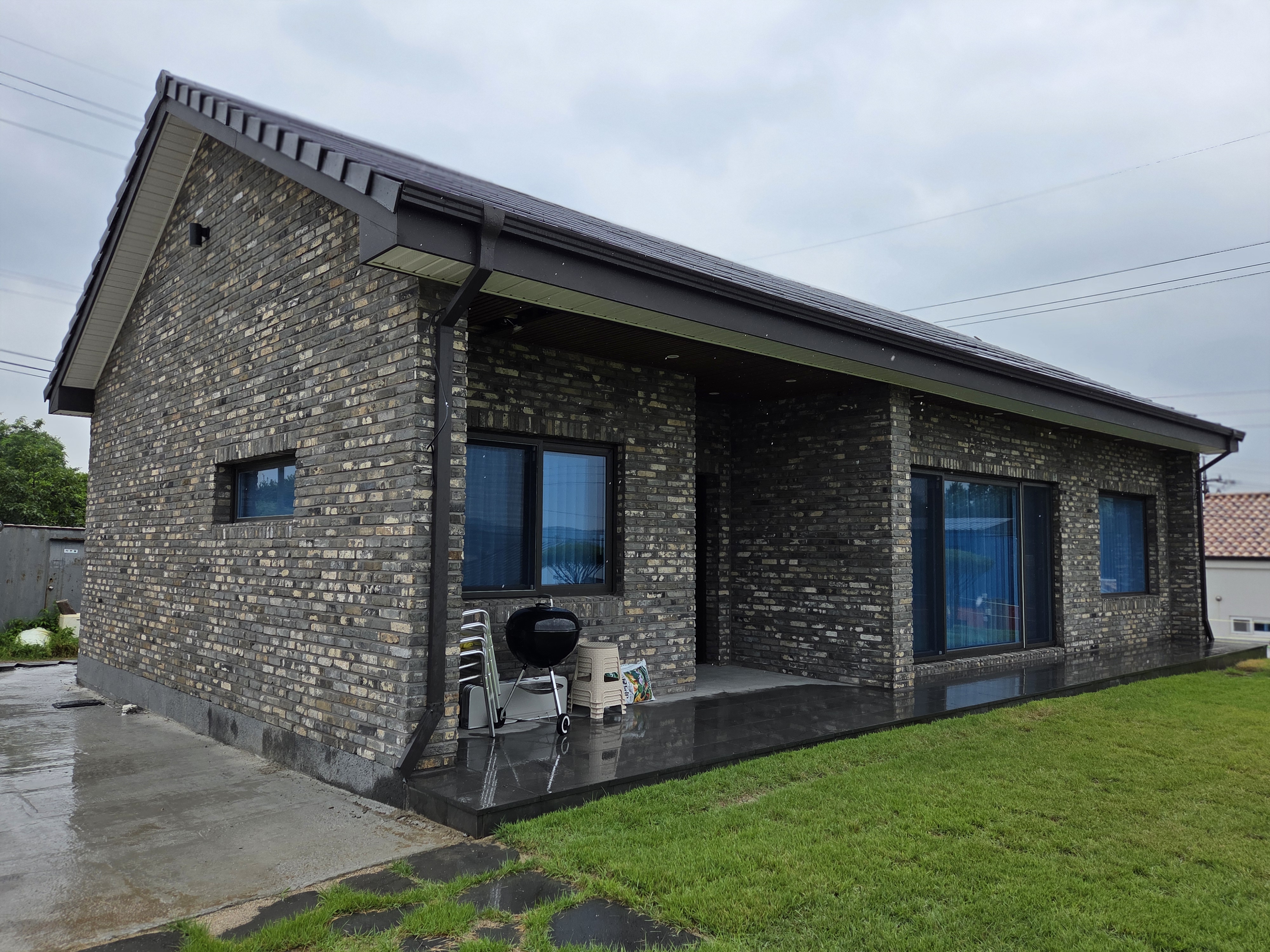 [전원주택] 수입청고벽돌타일 신축시공